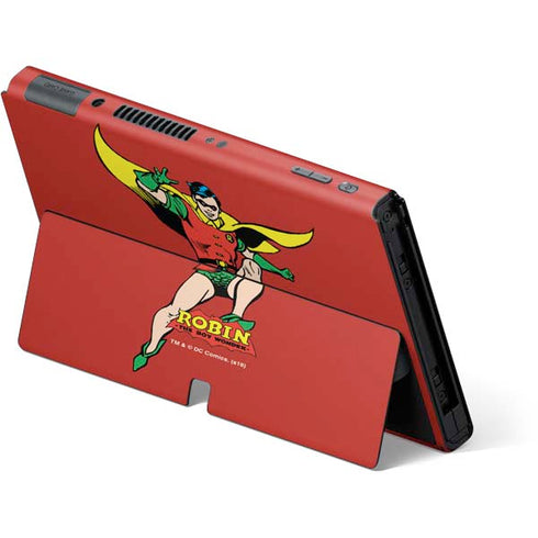DC Comics Robin Classic Art Nintendo Switch OLED (2021) Skin